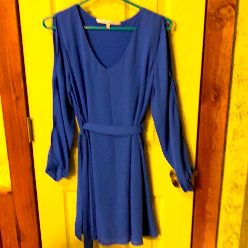 Cold shoulder dress